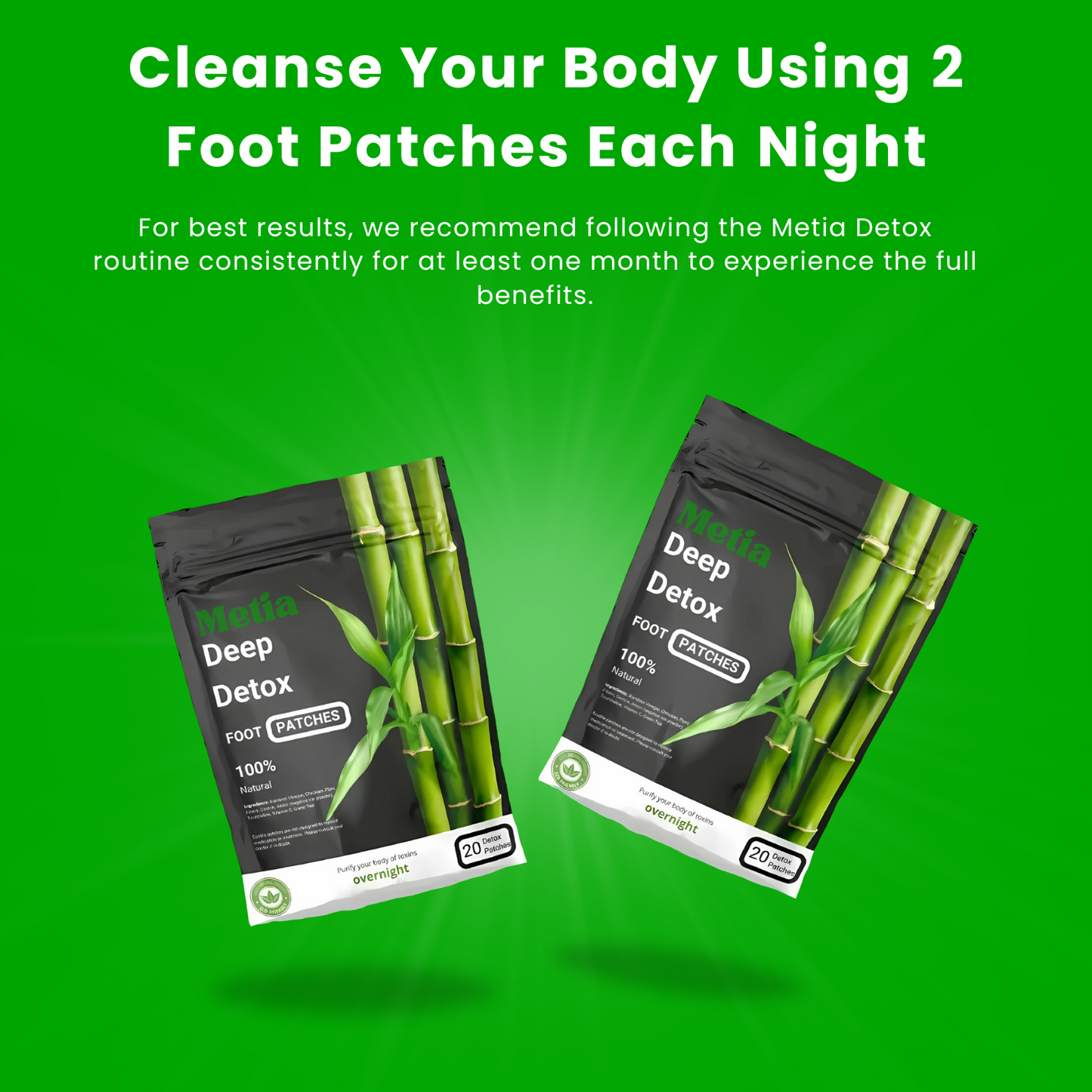 Metia® Detox Foot Patches