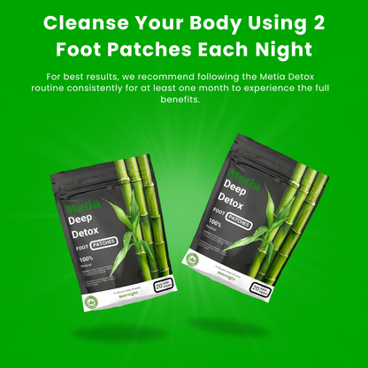 Metia® Detox Foot Patches